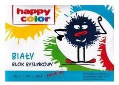 Bllok për vizatim Happy Color, 20 fletë A4, i bardhë