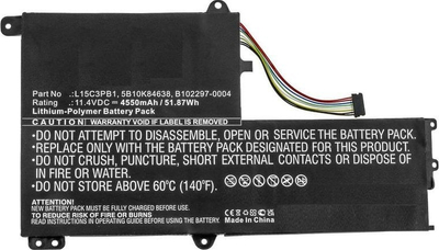 Bateri laptopi CoreParts MBXLE-BA0320, Li-ion, e zezë