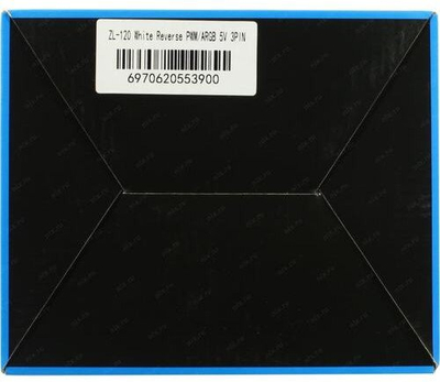 Вентилатор за куќиште Jonsbo ZL-120WR, 120mm, PWM ARGB, сет 3 парчиња, бел