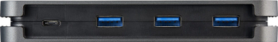 Hub USB C StarTech me 4 porta, USB 3.2 Gen 1 5Gbps, bus powered, gri