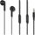 Kufje Qoltec 50833 in ear, me mikrofon, 3.5 mm, të zeza
