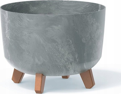Vazo lulesh GRACIA Beton Effect, 29 cm, gri
