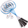 Set badminton Meteor Motion 4 20077, 4 raketa, me rrjetë, blu