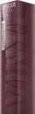 Buzëkuq i lëng Maybelline SuperStay Vinyl Ink 135 Fearless, me shkëlqim, që rri gjatë