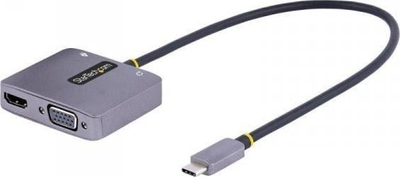 Përshtatës video USB C StarTech.com HB30C4A, HDMI VGA 4K 60Hz, audio 3.5mm, PD 100W