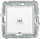 Ndërprerës dritash Karlik ICON Single Lever, 230-250V, i bardhë