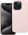 Kapak silikoni Roar Cloud Skin për iPhone 15 Pro, mbron anët dhe pjesën e pasme, rozë e çelët