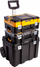 Set kuti mjetesh DeWalt TSTAK V2, 3 pjesë, IP54, i verdhë