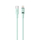 Kabllo karikimi Havit CB6281, Type C në Lightning, 1m, jeshile