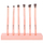 Set i brushave Beauty Topic Shine Bright + çantë, 6 copë