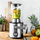 Shtrydhëse frutash Gastroback Design Multi Juicer Digital Plus 40152, 1300W, 1.25L, inox