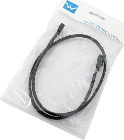 Kabllo zgjatues PWM Watercool 4-pin, 60 cm, i zi