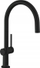 Rubinet lavamani Hansgrohe Talis S Rain 72804670, dalje anësore, matte black, i zi