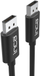 Kabllo video Inca IDPD-20, DisplayPort në DisplayPort, 2 metra, 4K 60Hz, ngjyrë e zezë