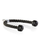 Litar triceps Gymstick Triceps Rope, për pulley, i zi