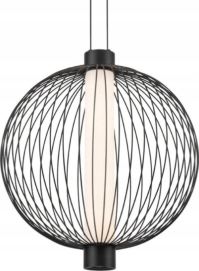 Lampë varëse Milagro Kyoto ML0526, metal, stil modern, ngjyrë e zezë
