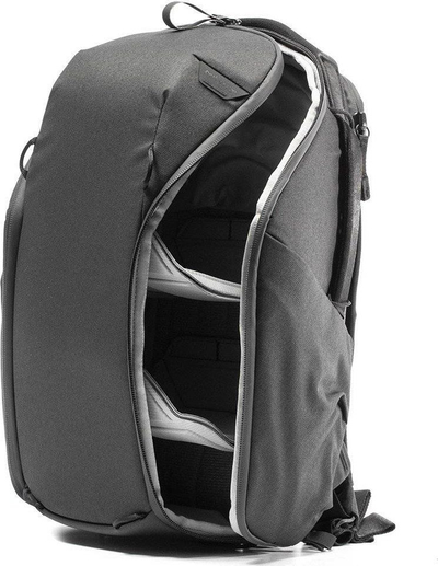 Çantë shpine Peak Design Everyday Zip V2 15L, e fortë, për laptop, ngjyrë e zezë