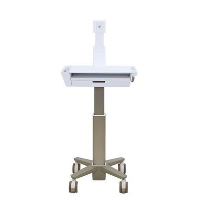 Karrocë mjekësore Carefit Slim 20 LCD Cart, 1 sirtar, e bardhë