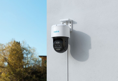 Kamerë e jashtme Reolink Trackmix Wi-Fi, 4K, PTZ, e bardhë
