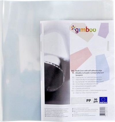 Kopertina libri Gimboo, 10 copë, transparente