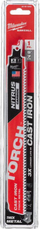 Teh sharre Milwaukee SAWZALL TORCH, 9", 8 TPI, i kuq