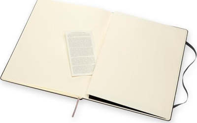 Fletore Moleskine Classic Professional XXL, 192 faqe, me vija, e zezë