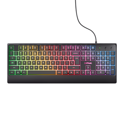 Set tastierë, maus, kufje dhe mauspad Gaming Trust GXT 792 Quadrox 4-në-1, i zi