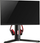 Qëndrim gaming për monitor Alterzone Pro One, 17"-32", me ngritje e ulje lartësie, i zi