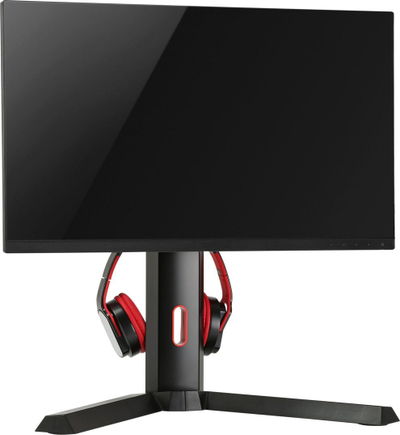 Qëndrim gaming për monitor Alterzone Pro One, 17"-32", me ngritje e ulje lartësie, i zi