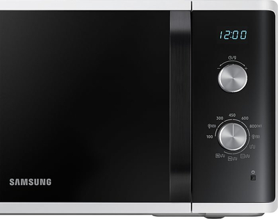 Mikrovalë me grill Samsung MG23K3614AW, 23L, 800W, e bardhë
