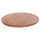 Pllakë tavoline e rrumbullakët HomeMarkt HM18132, dru Teak masiv, diametër 60cm, natyrale