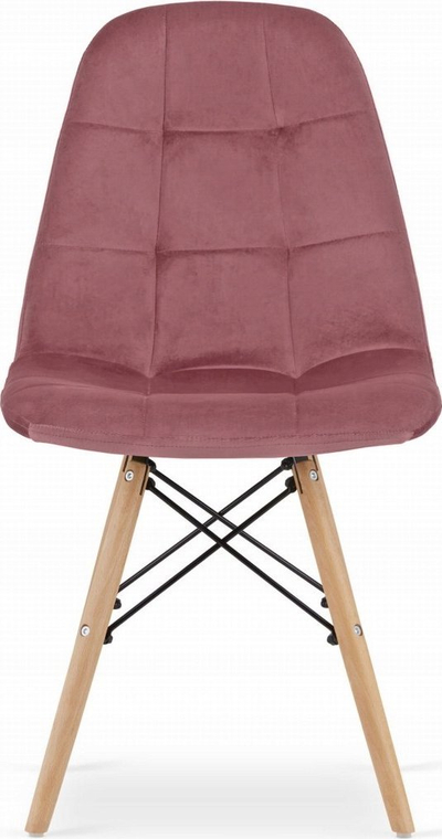 Karrige Velrov Elegant, ergonomike, velvet, rozë e errët
