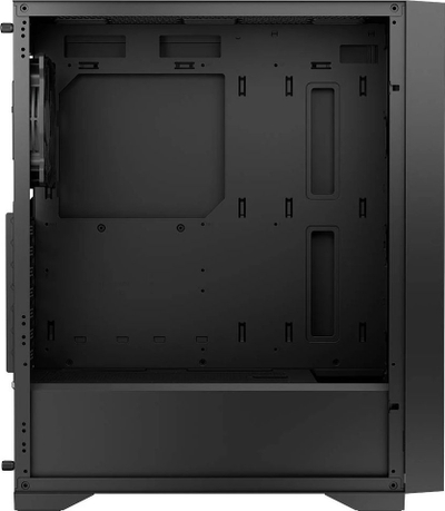 Kuti kompjuteri Logic Concept Dart Pro Solid, Midi Tower, USB C, e zezë