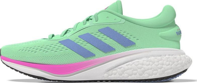 Atlete vrapimi Adidas Supernova 2, me rrjetë, amortizim i fortë, jeshile