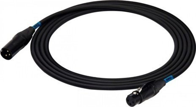 Kabllo audio SSQ XX3, XLR në XLR, 3m, e zezë