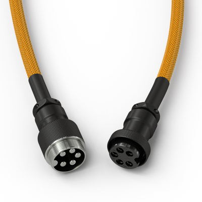 Kabllo spirale për tastierë Glorious Coiled Keyboard Cable, USB‑C, Glorious Gold, e artë