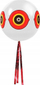 Balon kundër zogjve NO PEST, 60cm, efekt reflektues, e bardhë