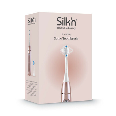 Furçë elektrike për dhëmbë Silk'n SonicYou kSN088, ari/rozë