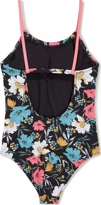 Rroba banje njëpjesëshe për fëmijë ONeill Mix And Match Cali Jr, poliester i ricikluar, print me lule