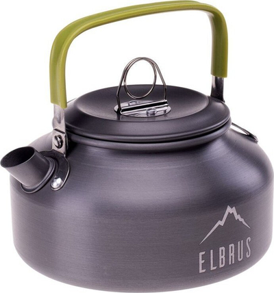Xhezve kampingu Elbrus Hike Kettle 92800397999, 0.8L, alumin, gri