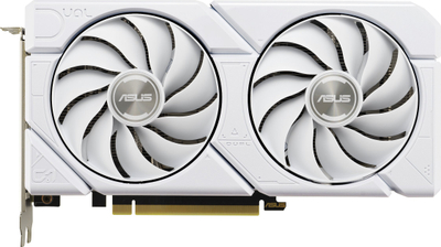 Kartë grafike ASUS Dual GeForce RTX 4060 EVO OC, 8GB GDDR6, e bardhë