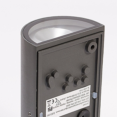 Trup drite i jashtëm Domoletti ELED-238-2, 2x5W, IP54, i bardhë