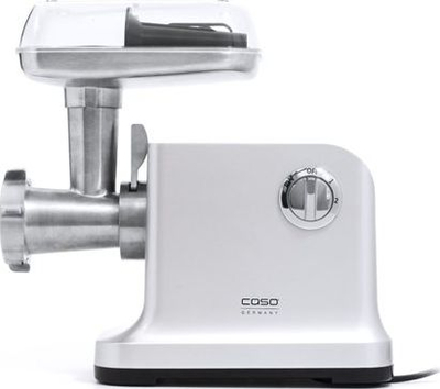 Mulli elektrik për mish Caso Design 2870, 2 shpejtësi, inox, argjend