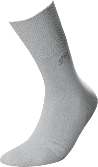 Медицински чорапи DeoMed Cotton Silver, сребрени јони, големина 35-38, светло сиви