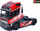 Lodër kamion Volvo FH16 750 Bburago, metal, 1:43, e kuqe