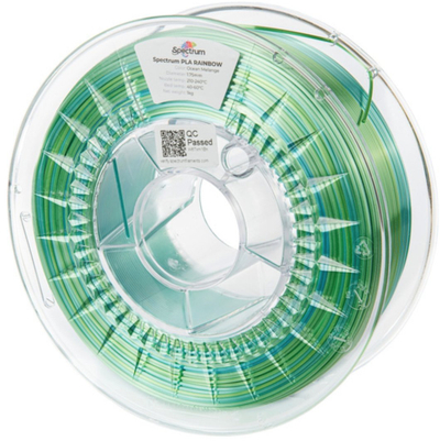 Filament 3D Spectrum 81018 PLA Silk Rainbow, 1.75mm, 1kg, Ocean Melange