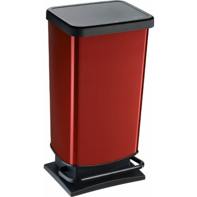 Kosh plehrash PASO me pedale, 40L, i kuq