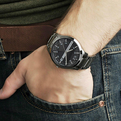 Orë dore Armani Exchange Hampton AX2103