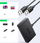 USB делител UGREEN 2 во 3, 3 USB-порти, со 2 кабли, црн