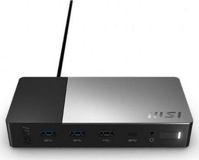 Replikator MSI II USB-C, i zi / i argjendtë